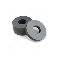 Mıknatıs 4 Adet 55 x 25 x 8 mm Ferrit Kömür Halka Mıknatıs Magnet
