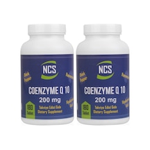 Ncs Coenzyme Q-10 200 MG Hyaluronik Acid 180 Tablet 2 Adet