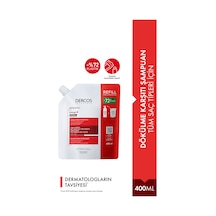 Dercos Energising Saç Dökülmesine Karşı Şampuan, Yeniden Dolum Paketi 400 Ml Tüm Saç Tipleri