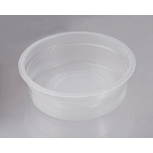 Şeffaf Plastik Sup Kase - 100'Lü