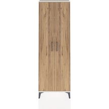 Arges Dolap 4 Raflı 2 Kapaklı 60x30x182 Aytaşı-çam Aytaşı