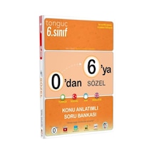 0'Dan 6'Ya Sözel Konu Anlatımlı Soru Bankası Tonguç Yayınları