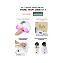 Protez Tırnak Cihaz Seti 210 & Tırnak Toz Toplama & X26 Max Uv 81 Led & Mini Sterilizatör