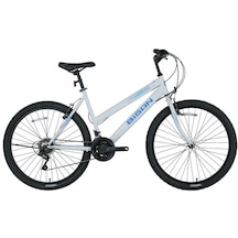 Bisan Sentıero Kadın Dağ Bisikleti 46cm V 26 Jant 21 Vites Metalik Beyaz Mavi