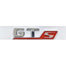 Gts Krom-kırmızı Bagaj Yazısı 3m 3d Abs Mercedes Slc