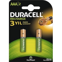 Duracell 2'Li Rechargeable Aaa Pil 750 Mah