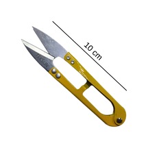 Tekstil Makası Openet,nakış,dokuma,iplik Mkası 10 Cm Taksun 1 Adet - Sarı