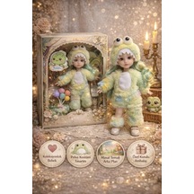 Ctoy Kostümlü Oyuncak Bebek Seti Peluş Canavar/dino Kostümlü Masal Temalı Bebek Ctoy-qj183b