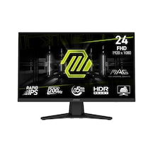 Msı Mag 244f 24" 200hz 0.5ms Hdmı Dp Freesync Premium Fhd Rapid Ips Gaming Monitör
