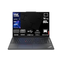 Lenovo Thinkpad E16 G3 21SR006RTX-K54 Ultra 7-255H 24 GB 2 TB SSD 16" W11P Dizüstü Bilgisayar