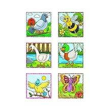 Uçan Hayvanlar 3d Manyetik Puzzle 9 Mıknatıslı Küp 6 Yapboz