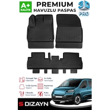 Fiat Doblo 3d Pro Havuzlu Paspas 2023 Üzeri A+ Kalite 3ds-sdz019