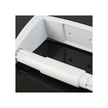 Buççin Online Mağaza Tuvalet Kağıtlığı Plastik Dayanıklı Tuvalet Kağıdı Rulosu Askı Aparatı Banyo Tuvalet Askılığı Siyah Çok Renkli