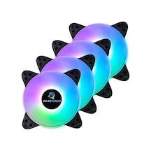 Mıdlıght 4x120mm A-rgb Sese Duyarlı Kasa Fanı Diğer