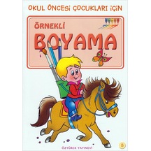 Örnekli Boyama 8- Özyürek Yayınevi