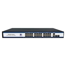 Nova Nvc-pse2422g 24 Port Poe+ 10-100 Mbps 2 Port 10-100-1000 Mbps Uplink 2 Port Sfp Switch 300w-133326