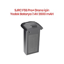 Sjrc F5s Pro+ 4k Drone İçin Yedek Batarya Pil 7.4v 2000mah