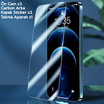 Gor İphone 12 Pro Max 6.7 Best Full Tempered Cam Ekran Koruyucu 2adet+takma Aparatı- 5775 Mh-hs5386-6603