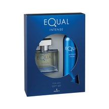 Hunca Equal Intense Erkek Parfüm EDT 75 ML + Deodorant 150 ML