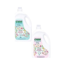 U Green Clean Baby Çamaşır Deterjanı 2.75 lt + Yumuşatıcı 2.75 lt