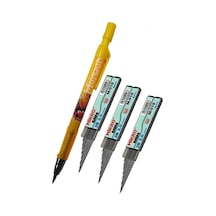 Versatil Kalem 2.0 MM Kalın Uçlu Sarı ve Yedek Kalın Uç 2.0 MM Siyah 3 Adet