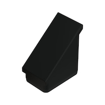 Cateksss 40x60 Mm 50 Dereceli İç Profil Tapası Siyah - 40 Lı Paket