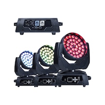 Quenlite ZL-1036 Zoom Wash 36x10W Moving Head Boyama Sahne Işık 16 Kanal DMX Kontrol