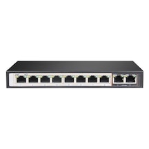D-lınk 10port 120w Full Poe Dgs-f1010p-e/e Gıgabıt 2x-uplınk Yönetilemez Poe Switch