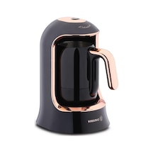 Kahvekolik Deluxe Otomatik Kahve Makinesi Siyah Rose A860-09