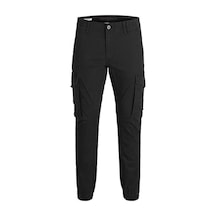 Jack&jones Jpstpaul Jjflake Cargo Noos Erkek Pantolon 12139912-black Siyah-siyah Siyah