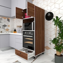 Kenzlife fırın dolabı kamile cvz 162*60*56 mutfak çekmeceli ayaklı banyo kiler ofis Kenzlife fırın dolabı kamile cvz 162*60*56 mutfak çekmeceli ayaklı banyo kiler ofis