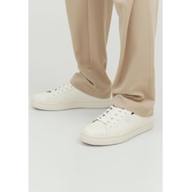 Jack & Jones Bağcıklı Spor Ayakkabı - Bale 12229695 Bright White Beyaz