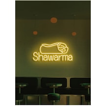 Twins Led Shawarma Yazılı Ve Şekilli Neon Tabela Gün Işığı Model:model:40923366