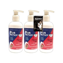 Süper Playboy Tüy Dökücü Krem 3 Adet 250 Ml Ceviz Sütlü & Cevizli Rus Merhemi + Yanında Jel