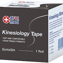 Artımed Siyah Kinesiyoloji Tape Bandı 5 Cm X 5 M