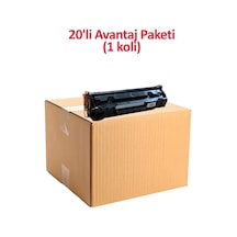 20 Adet Hp Cf217a/crg-047 Çipli Uyumlu Toner Koli: 20 Adet