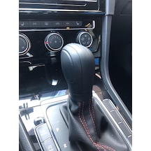 Volkswagen Golf 7.5 Dsg Silikon Vites Topuzu Kılıfı Siyah R Logo Fs