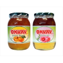 Okyay Kayısı + Gül Reçeli 2 x 1900 G