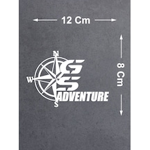 Gs Adventure Sticker - 00049 12X8 Cm