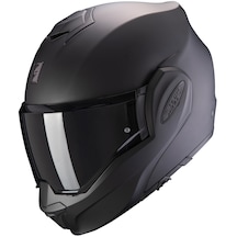 Scorpion Exo-tech Evo Çene Açılabilir Motosiklet Kaskı Mat Siyah