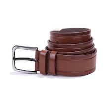 Dagoster DMK26-454 Taba 4.5 CM Suni Deri Erkek Kemer Taba