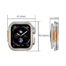 Watch 7 45mm To Watch Ultra 49mm Kasa Dönüştürücü Ardx Watch Gard 33 - Rose Gold