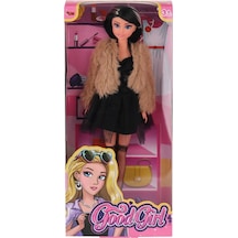 Wg-115519-20 Kürk Ceketli Elbiseli Bebek 29 Cm -vardem Oyuncak Standart