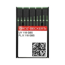 Union Lock Makinesi İğnesi Groz Beckert Uyx118 Gbs 11 Numara 11/75 Zincir Dikiş İğnesi 100 Adet