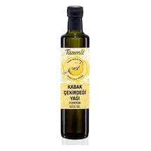 Tazemiz Soğuk Sıkım Kabak Çekirdeği Yağı 500 ML