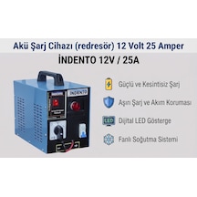 Akü Şarj Cihazı Redresör 12 Volt 25 Amper N11.251