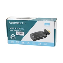 Botech Mini Scart Hd Uydu Alıcısı 1080p 360 Dönebilen Scart Başlık Hdmı Full Hd