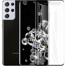 Zore Galaxy S21 Ultra Uyumlu Süper Pet Ekran Koruyucu Jelatin