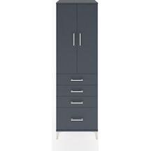 Hyperion Dolap 3 Raflı 4 Çekmeceli 2 Kapaklı 60x44x195 Antrasit-antrasit Antrasit Hyperion Dolap 3 Raflı 4 Çekmeceli 2 Kapaklı 60x44x195 Antrasit-antrasit Antrasit