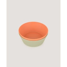 Let's Be Child 2'li Yuvarlak Kase Sage Green-peach
